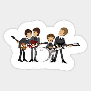 Imagine Band Sticker